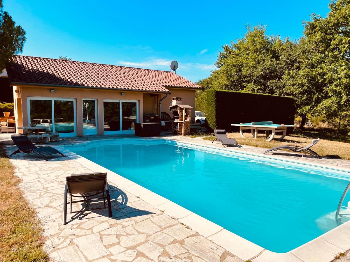 La Villa Perroquet Poncins Exteriér fotografie