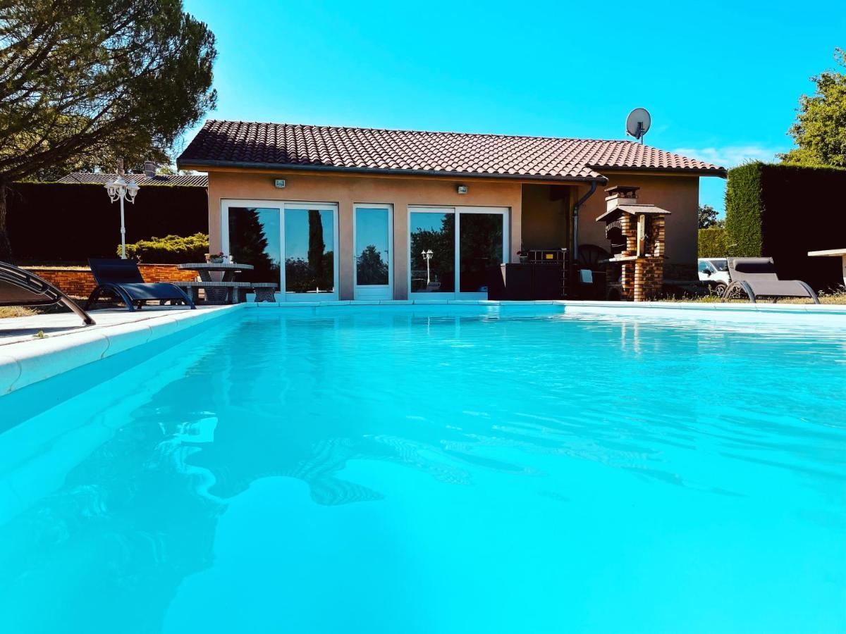 La Villa Perroquet Poncins Exteriér fotografie